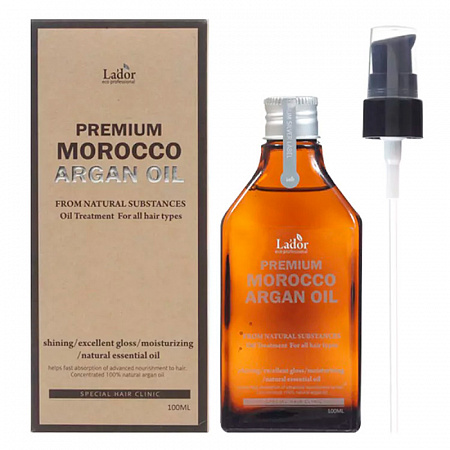 Deoproce Premium марокканское аргановое масло для волос 100мл