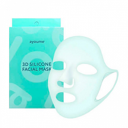 Ayoume силиконовая 3D маска для лица без пропитки