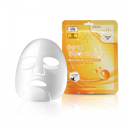 3W Clinic коэнзим маска для лица