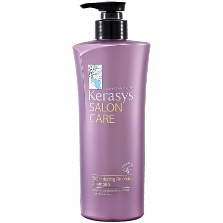 Kerasys Salon Care гладкость и блеск шампунь
