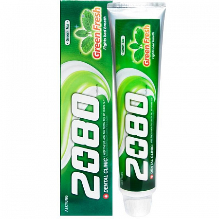 Dental Clinic 2080 Зелёный чай зубная паста 120г