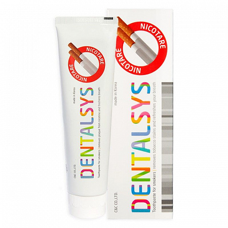 Dentalsys Nicotare для курильщиков зубная паста 130г