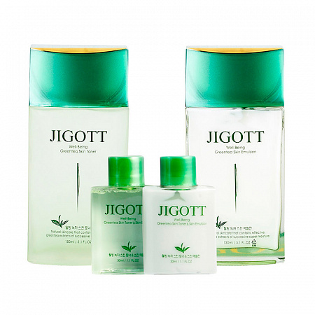 Jigott зелёный чай набор для мужчин