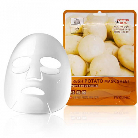3W Clinic картофель маска для лица